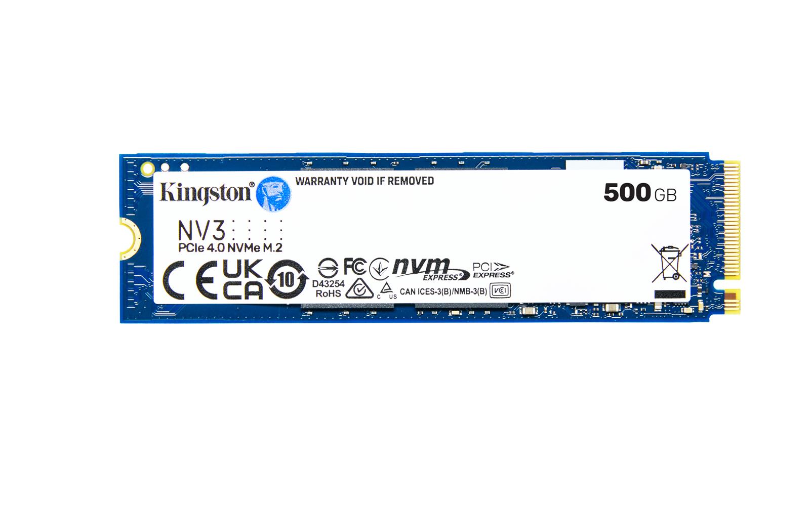 Kingston NVME m.2 2280 500GB - 4TB
