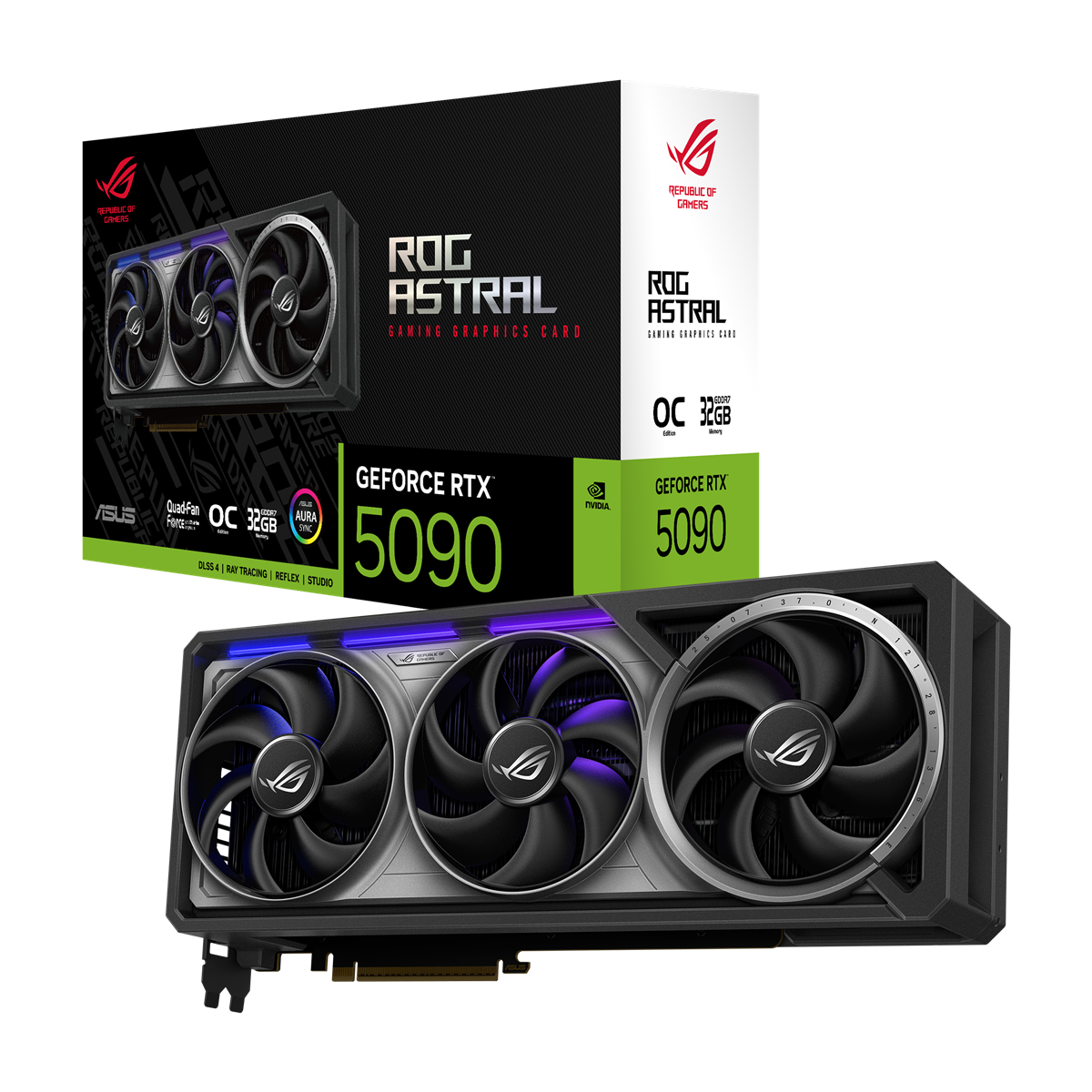 ASUS GeForce RTX 5090 32GB ROG ASTRAL OC GAMING