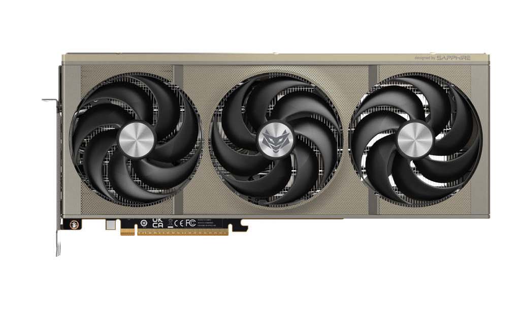 Sapphire NITRO+ Radeon RX 9070 OC 16 GB framifrån