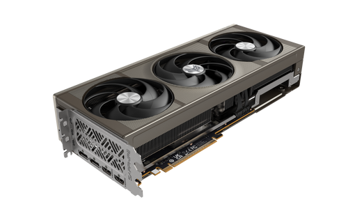 Sapphire NITRO+ Radeon RX 9070 OC 16 GB från baksidan