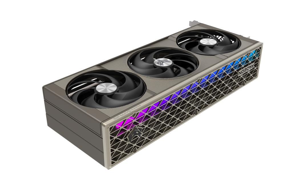 Sapphire NITRO+ Radeon RX 9070 OC 16 GB från sidan