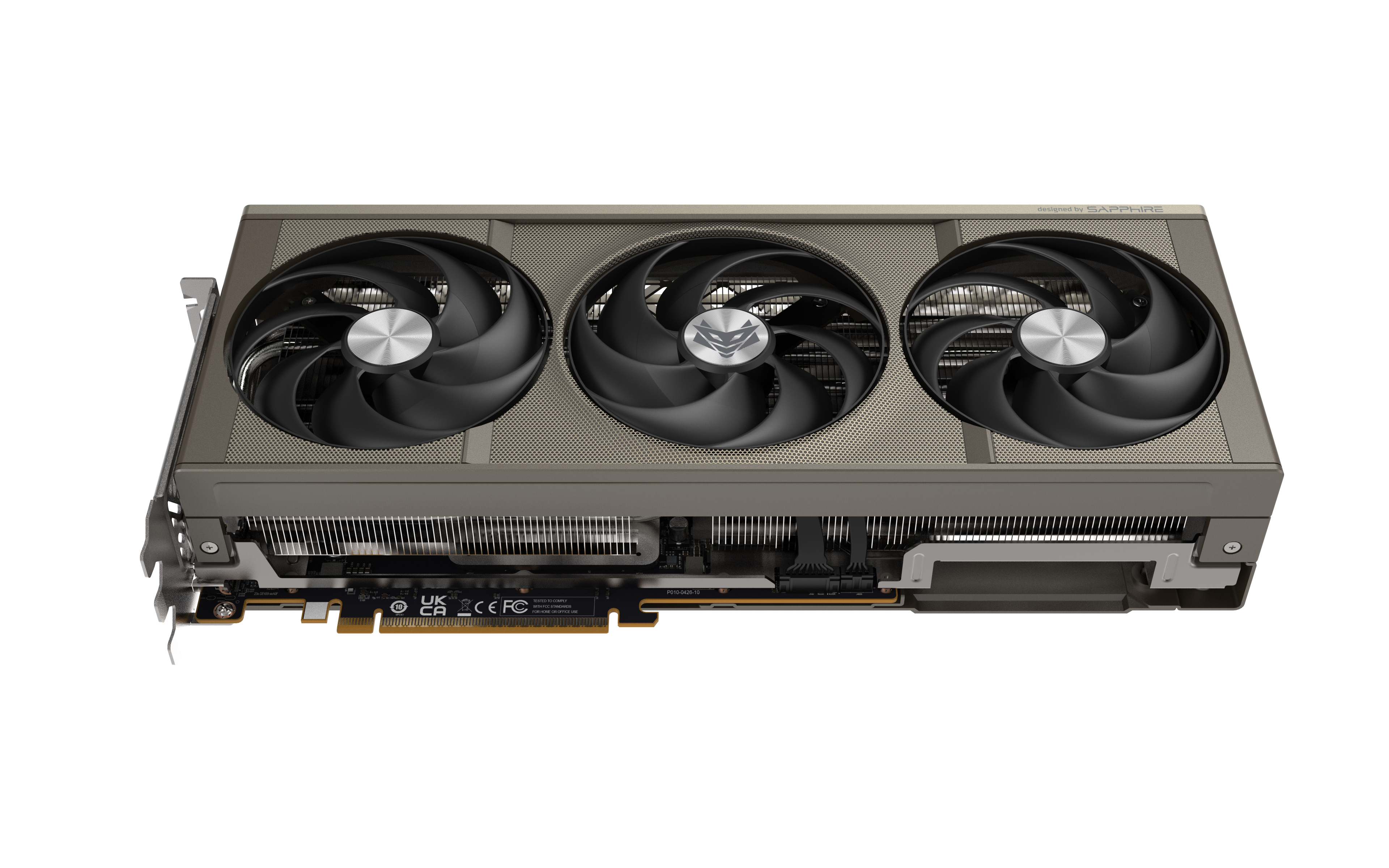 Sapphire NITRO+ Radeon RX 9070 OC 16 GB anslutningar och kylare