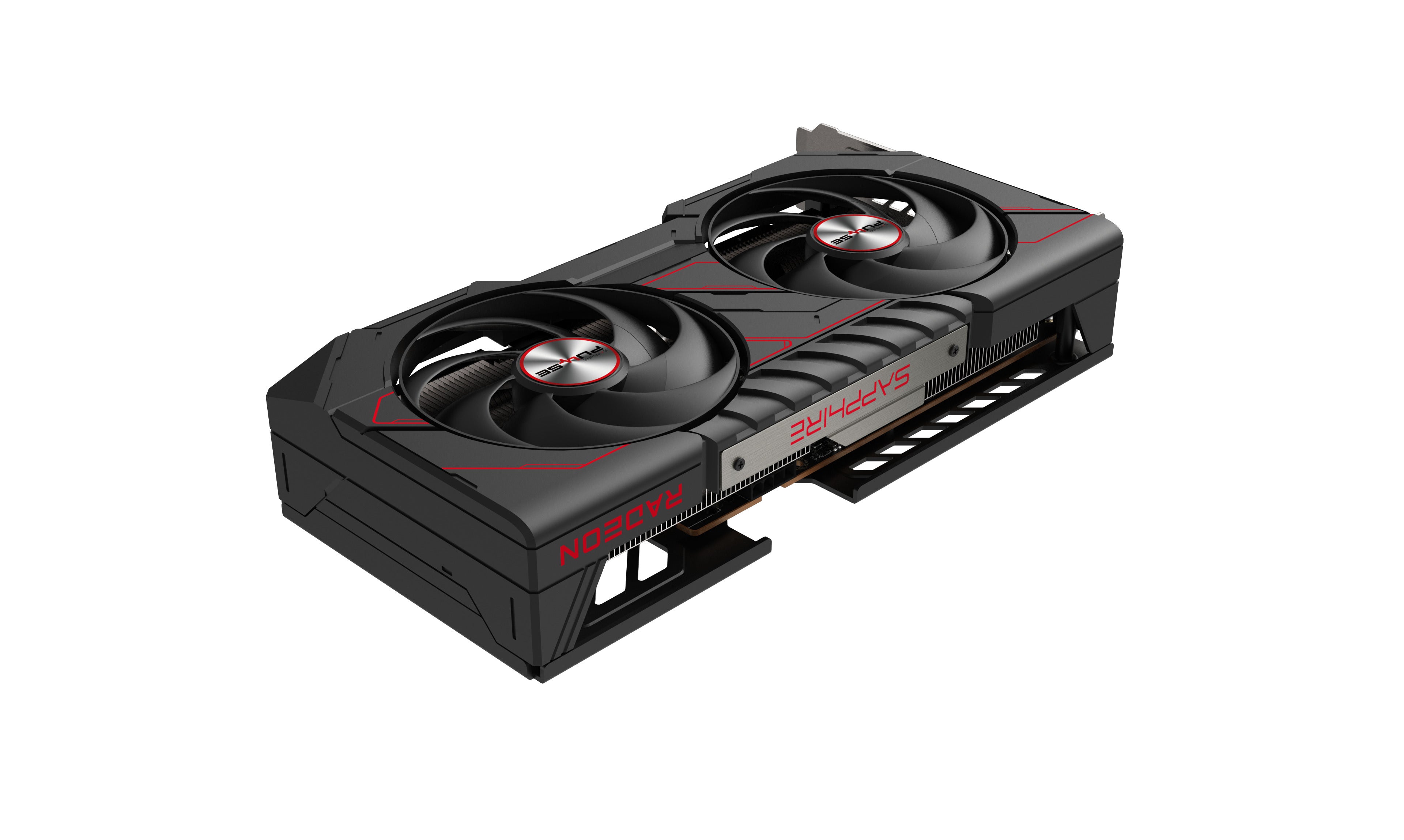 Sapphire Pulse Radeon RX 9060 XT OC 16 GB från sidan