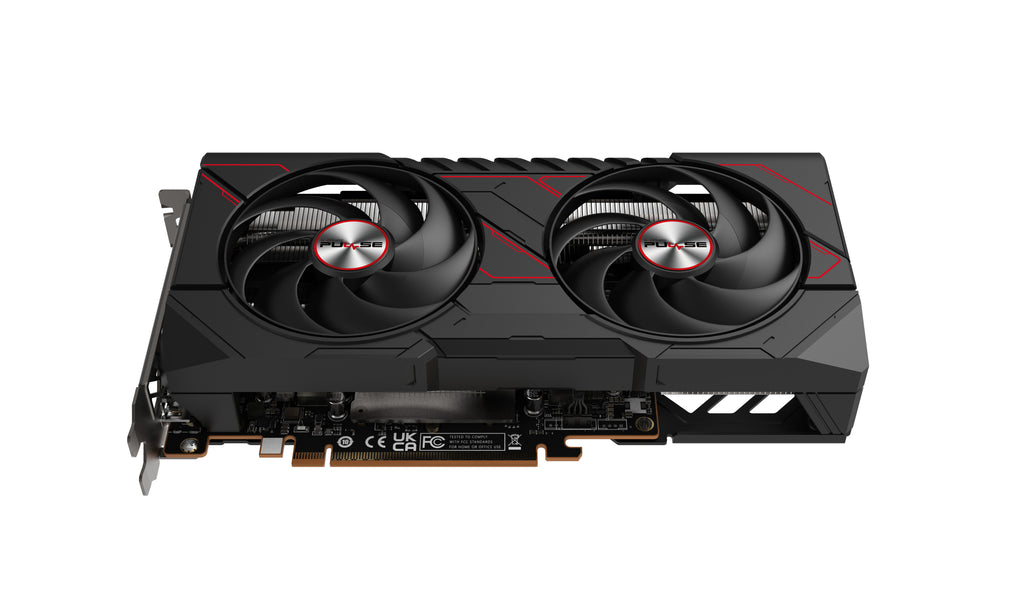Sapphire Pulse Radeon RX 9060 XT OC 16 GB bildutgångar