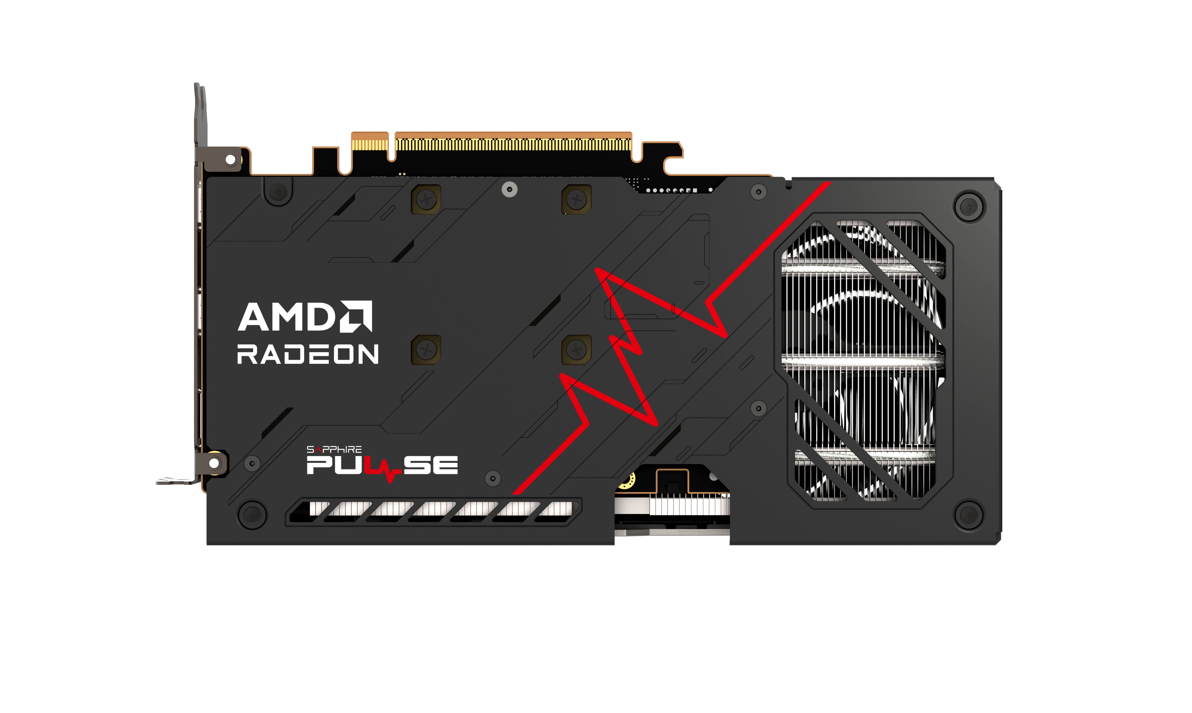 Sapphire Pulse Radeon RX 9060 XT OC 16 GB detaljvy