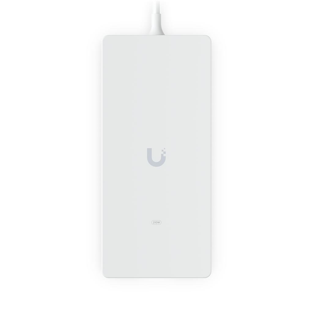 Ubiquiti AC-adapter 210 W framifrån