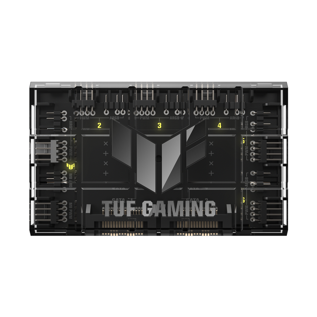 TUF ARGB HUB + PWM Fan 6 Fläktar