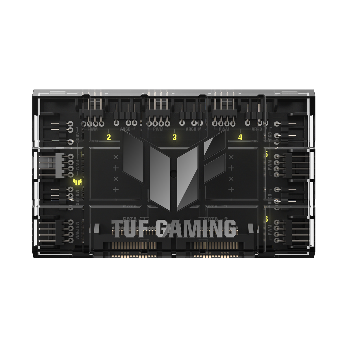 TUF ARGB HUB + PWM Fan 6 Fläktar