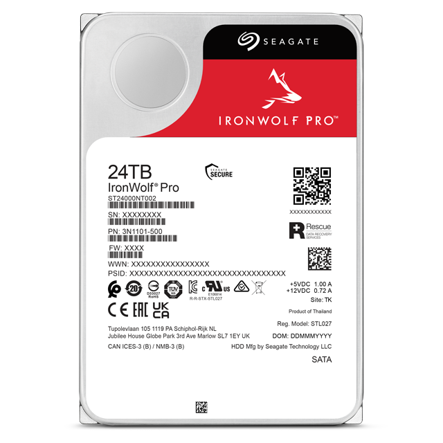 Seagate Ironwolf PRO NAS HDD