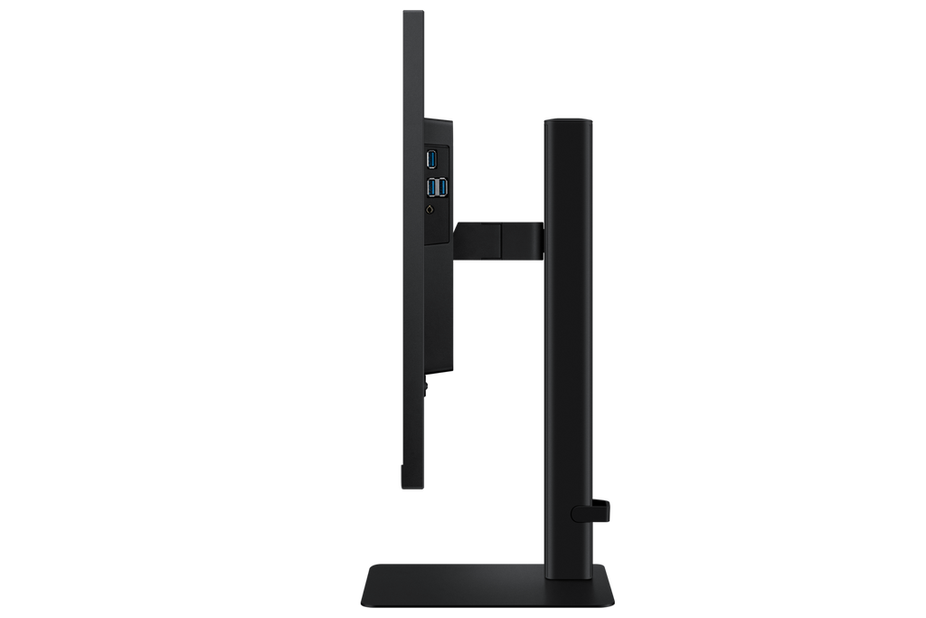 Samsung ViewFinity S6 27-tums bildskärm sedd från sidan