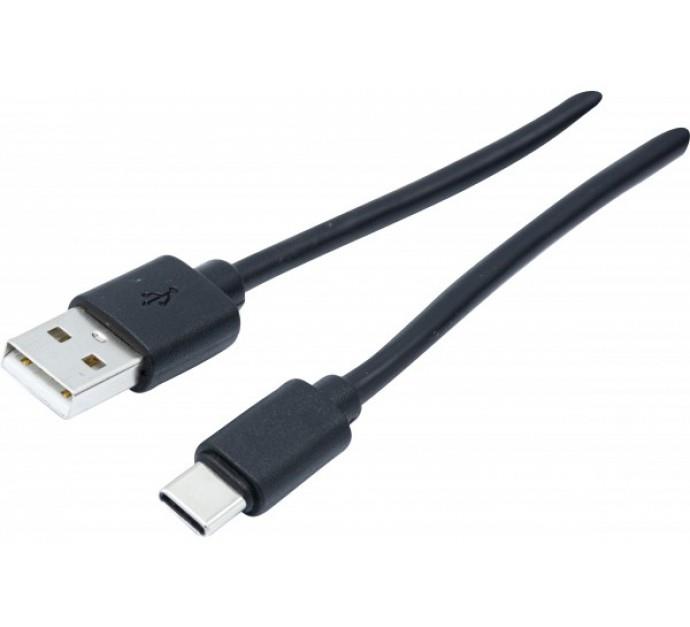 EXC USB Kabel TYP C for 3A USB-A - USB-C 3m Svart