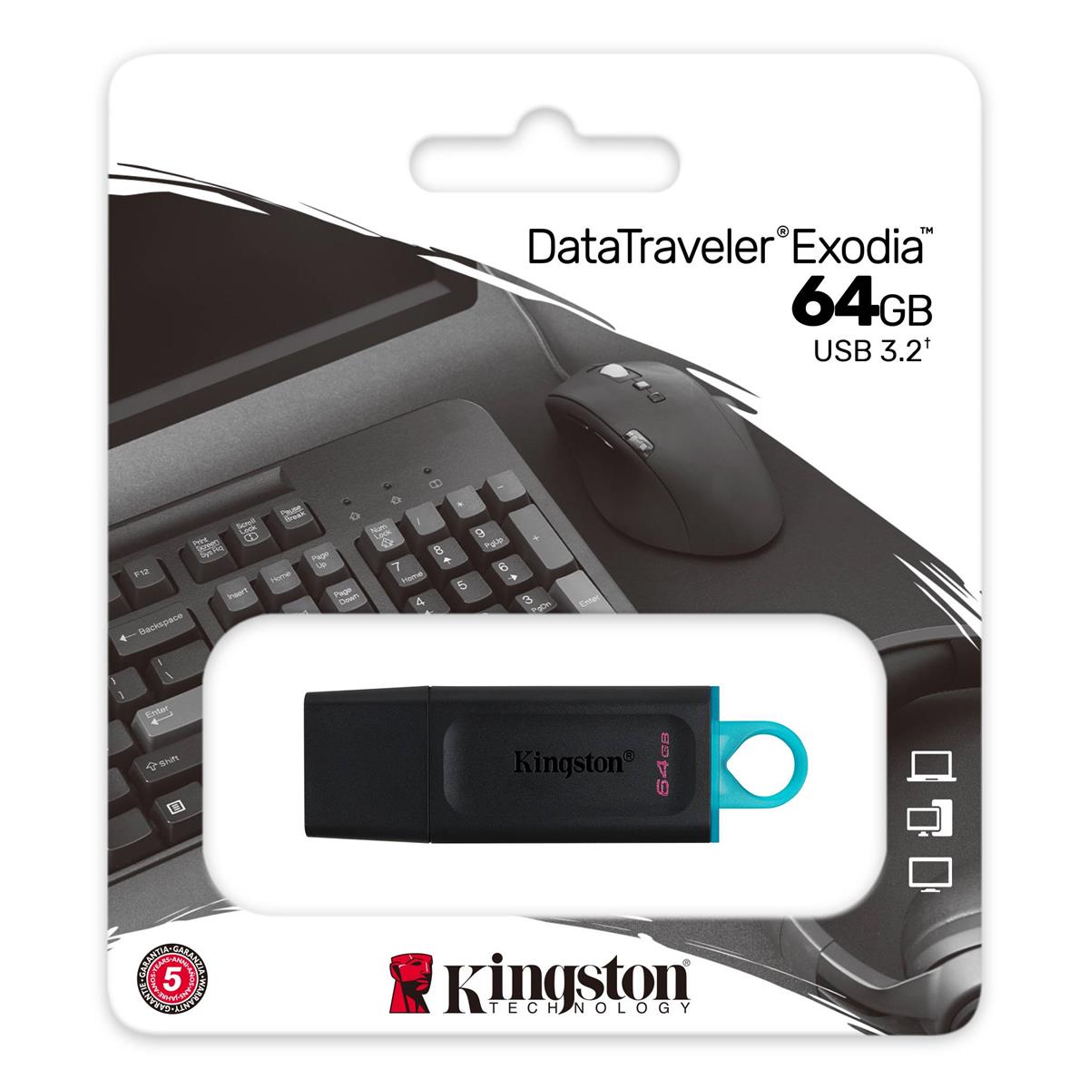 Kingston USB DTX 64GB - 256GB