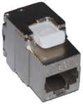 Skärmat kontaktdon RJ45, kategori 6A, keystone, toolless