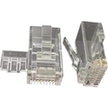 RJ45-modularplugg Cat6A UTP, AWG 23–26
