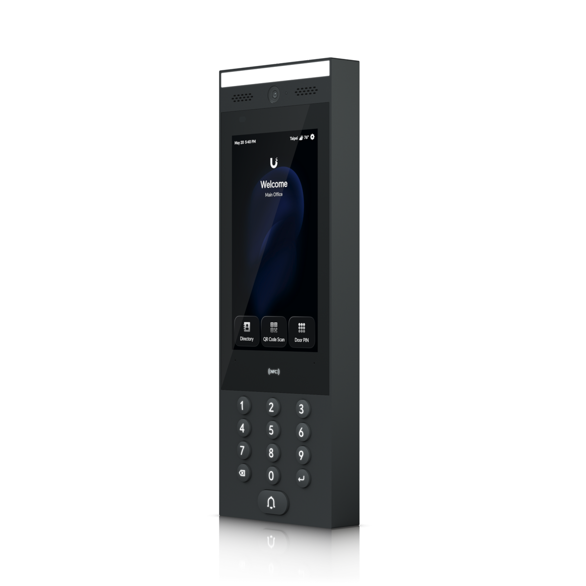 Ubiquiti Access G3 Intercom sedd snett framifrån