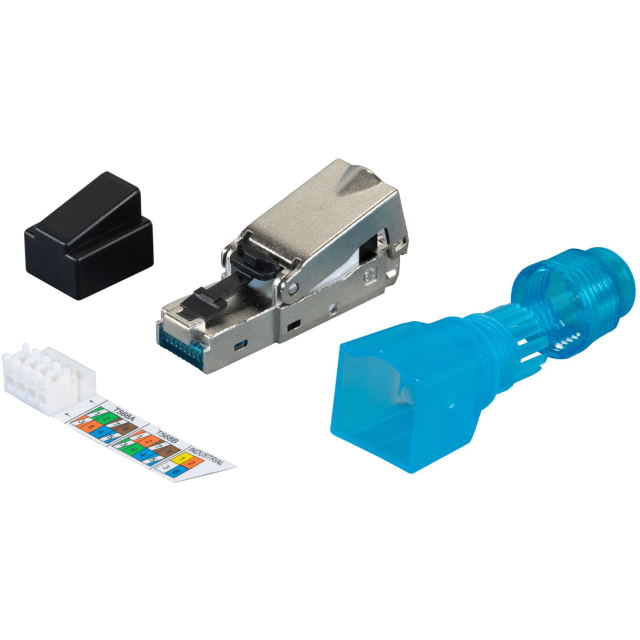 RJ45 Modular plug Cat6A FTP AWG 22-26