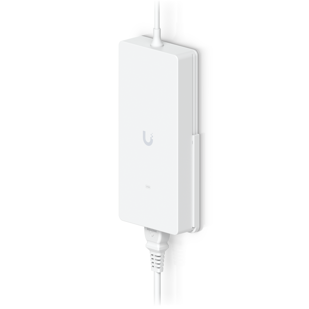 Ubiquiti AC-adapter 210 W, vit, med nätanslutning