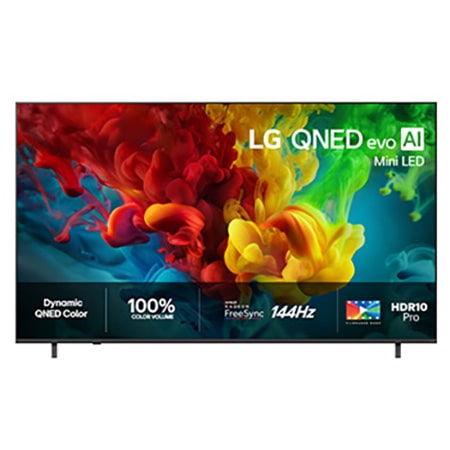 LG 85QNED82B6A 85 tum – officiell produktbild