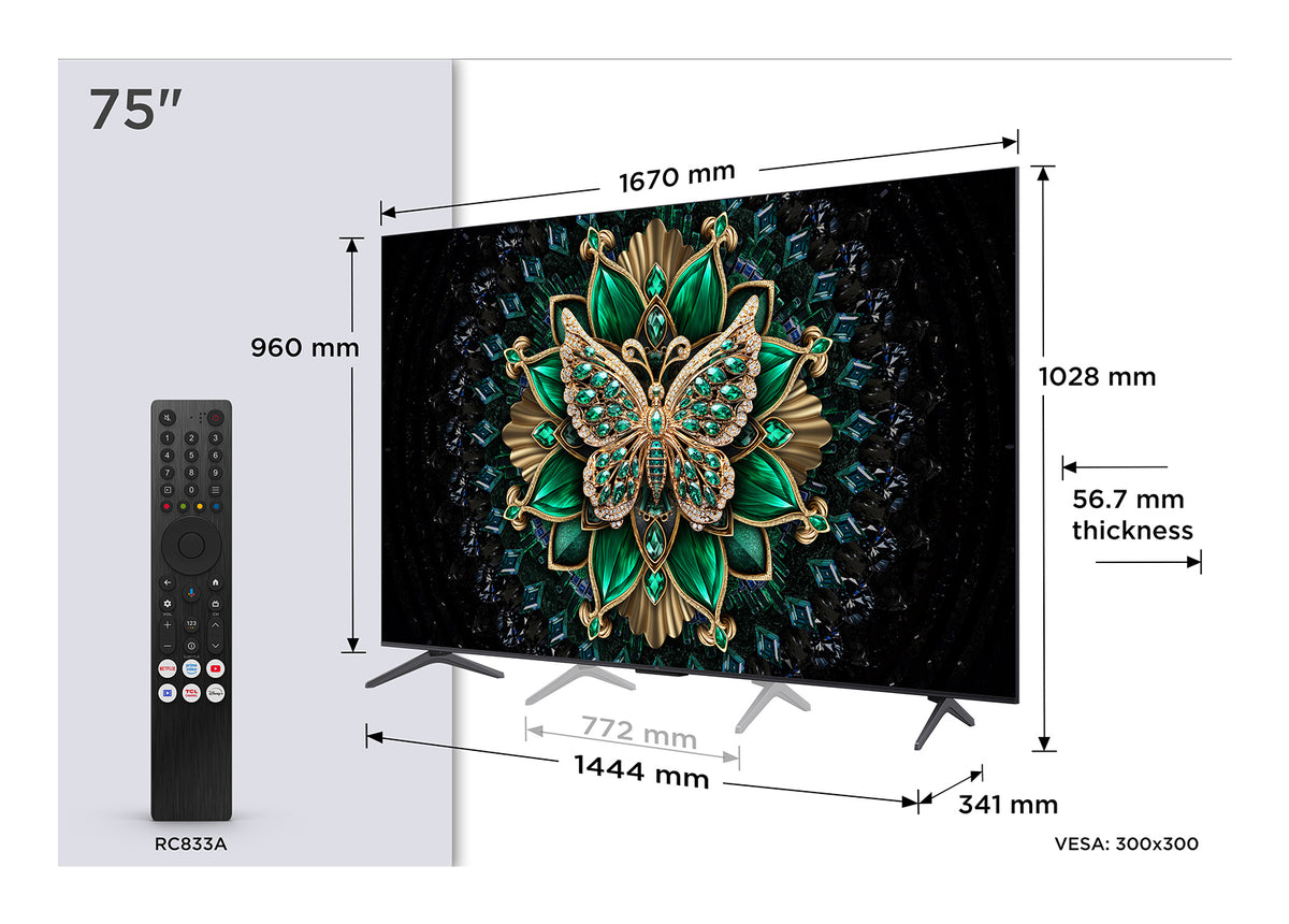 TCL 75C6K – 75 tum