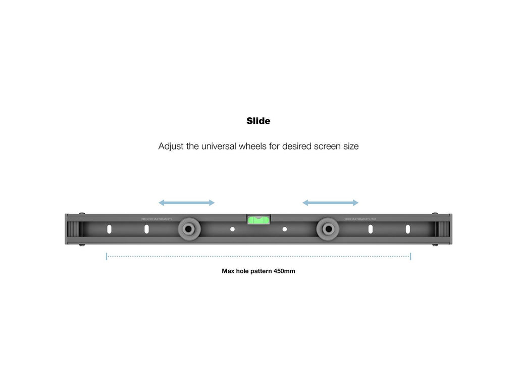 Multibrackets universal väggfäste