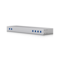 Ubiquiti CWDM Mux Demux 4 i vinkel med sex LC/UPC-anslutningar