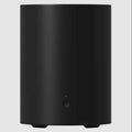 Sonos Sub Mini i svart sedd framifrån