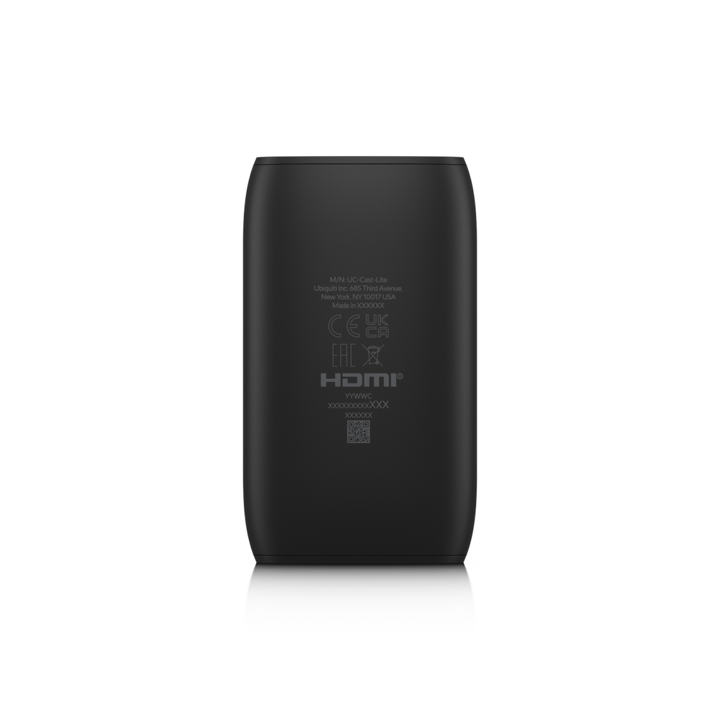 Ubiquiti UC-Cast-Lite – UniFi Connect-mediaspelare för HDMI-skärm, produktvy 2