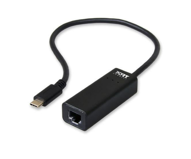 Port Design USB-C till RJ-45 nätverksadapter