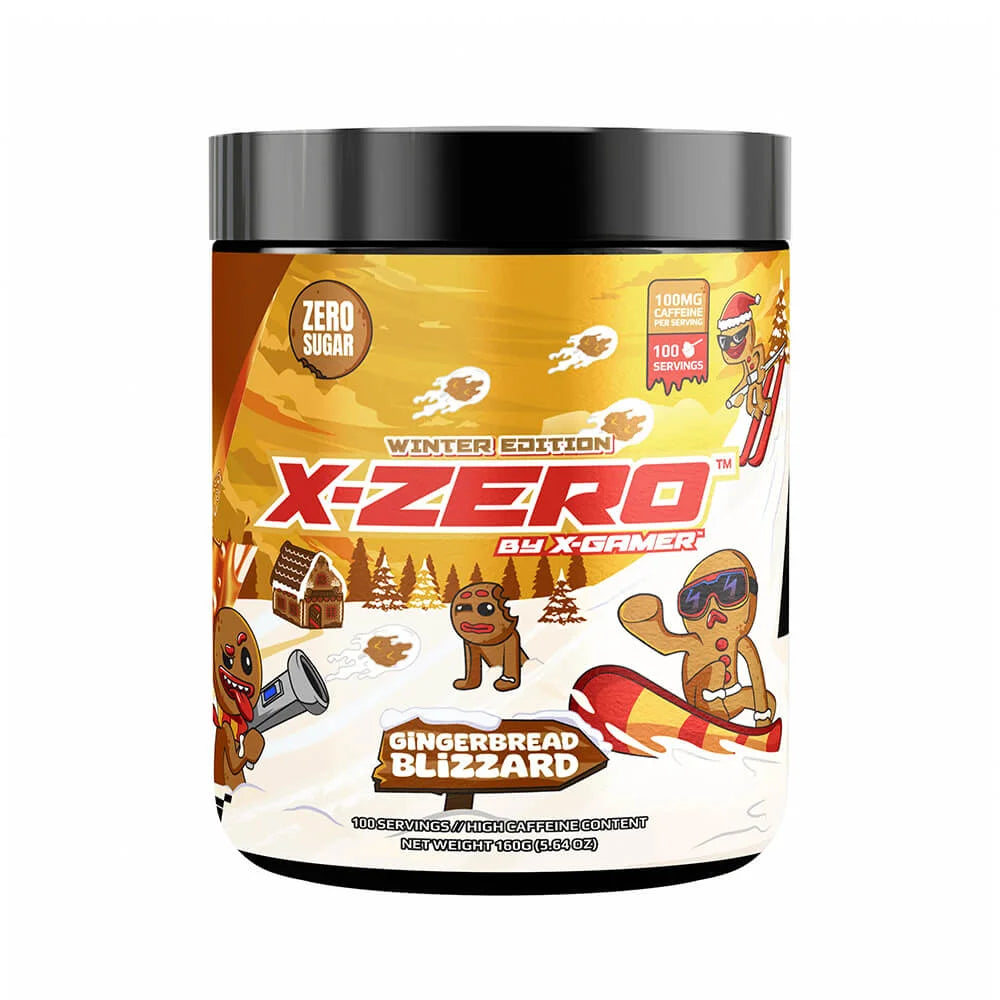 X-Gamer Energipulver X-Zero 160g burk