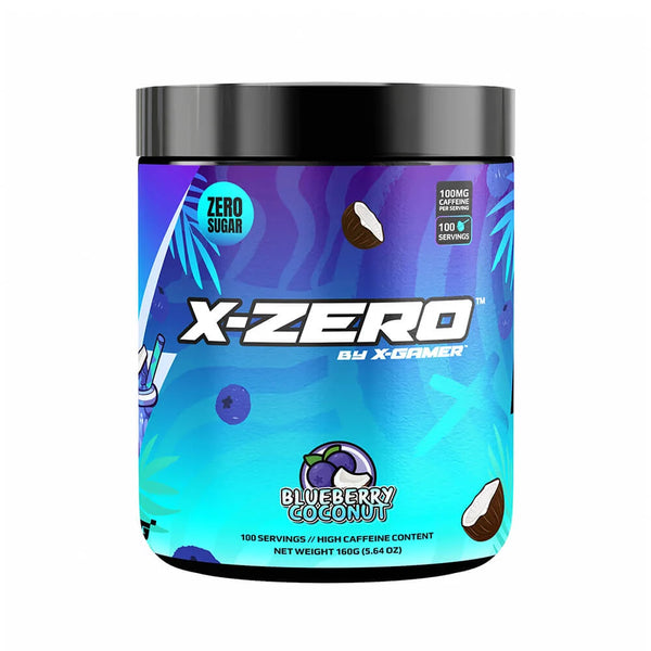 X-Gamer Energipulver X-Zero 160g burk