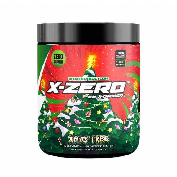 X-Gamer Energipulver X-Zero 160g burk