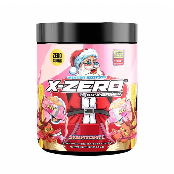 X-Gamer Energipulver X-Zero 160g burk