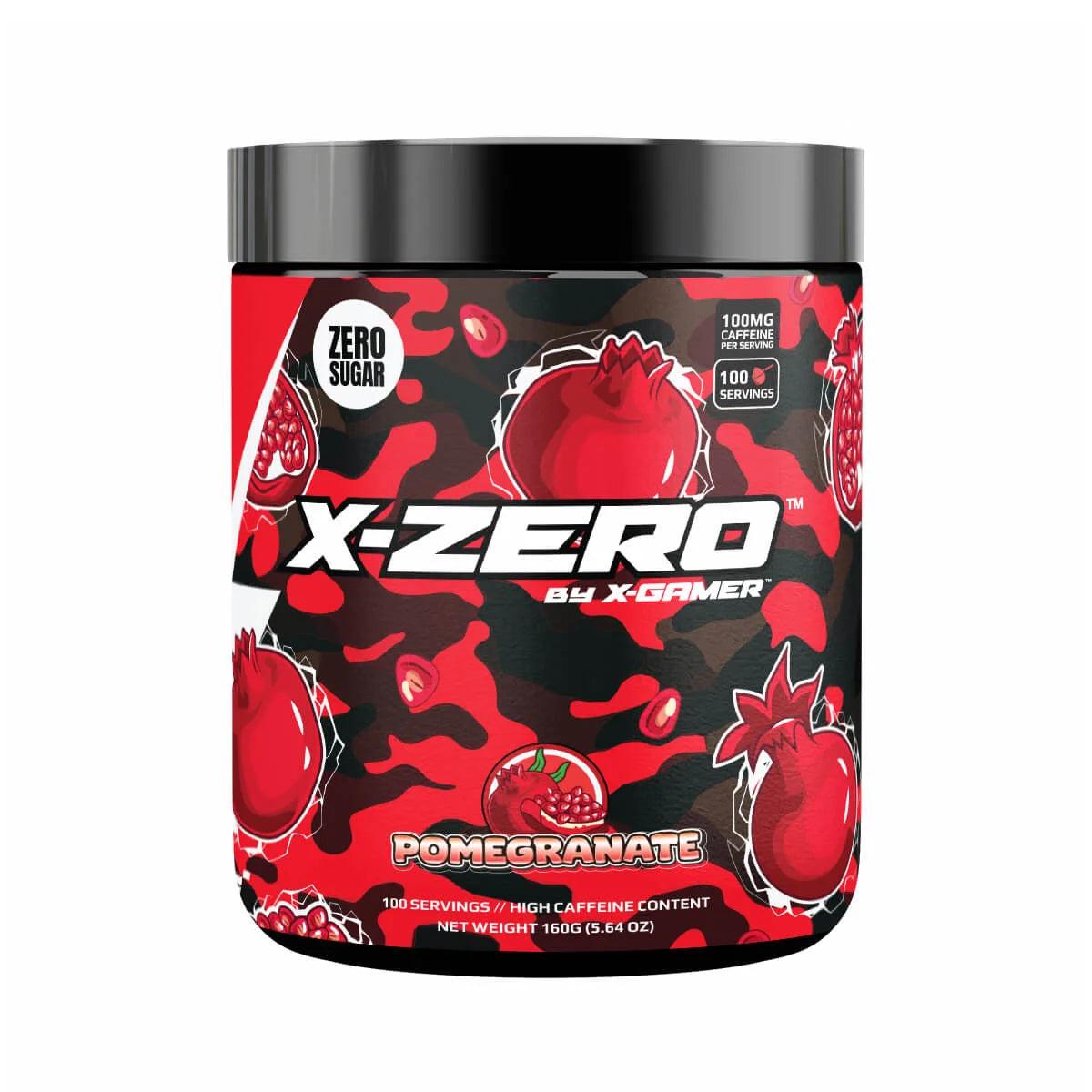 X-Gamer Energipulver X-Zero 160g burk