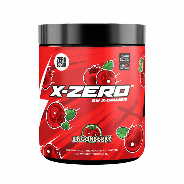 X-Gamer Energipulver X-Zero 160g burk