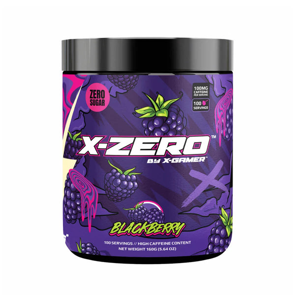 X-Gamer Energipulver X-Zero 160g burk