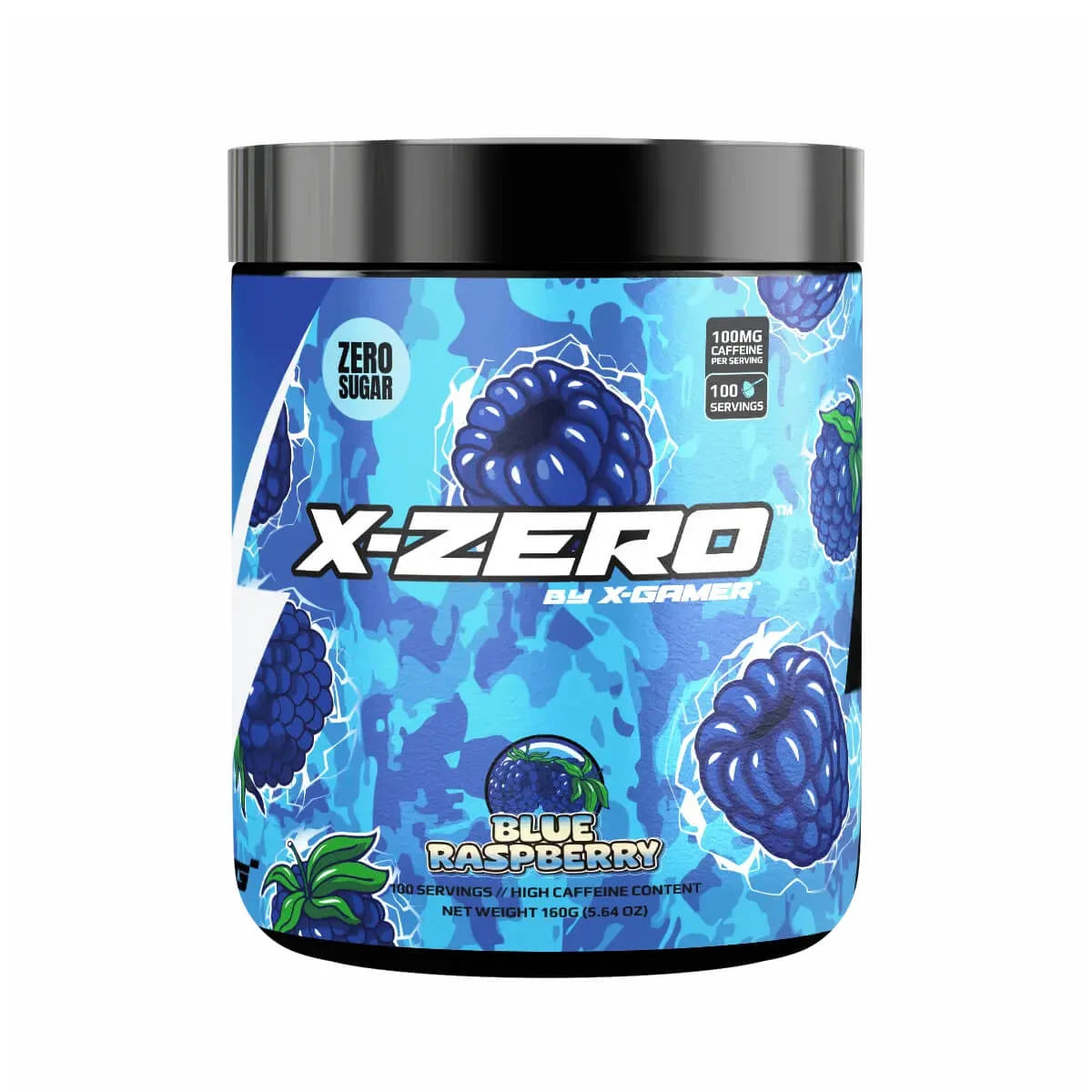 X-Gamer Energipulver X-Zero 160g burk