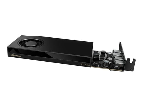 NVIDIA RTX A400 4 GB bulkförpackat lågprofilgrafikkort med fyra Mini DisplayPort