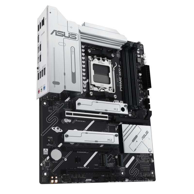 ASUS PRIME X870-P moderkort detaljvy