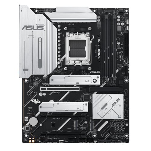 ASUS PRIME X870-P AM5 ATX-moderkort framifrån