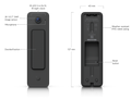 Ubiquiti UniFi Protect Doorbell Lite i svart färg