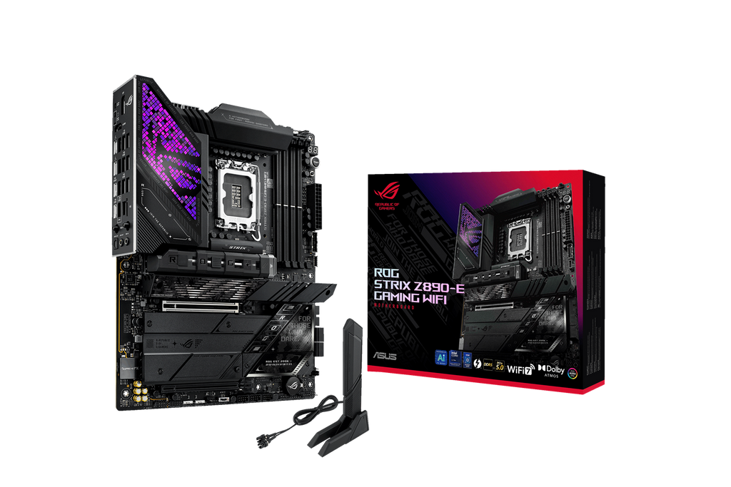 ASUS ROG Strix Z890-E Gaming WiFi ATX-moderkort för Intel LGA1851