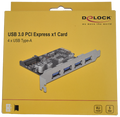 Delock USB 3.0 x 4 Pci-express