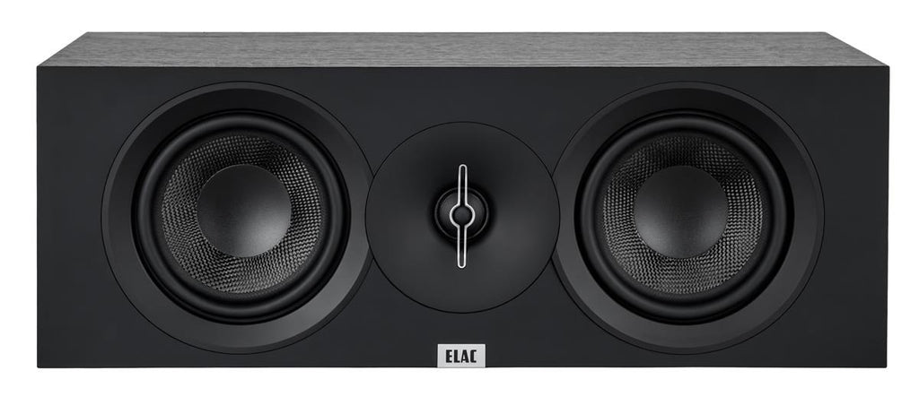 ELAC Debut C5.3 Black centerhögtalare framifrån utan frontskydd