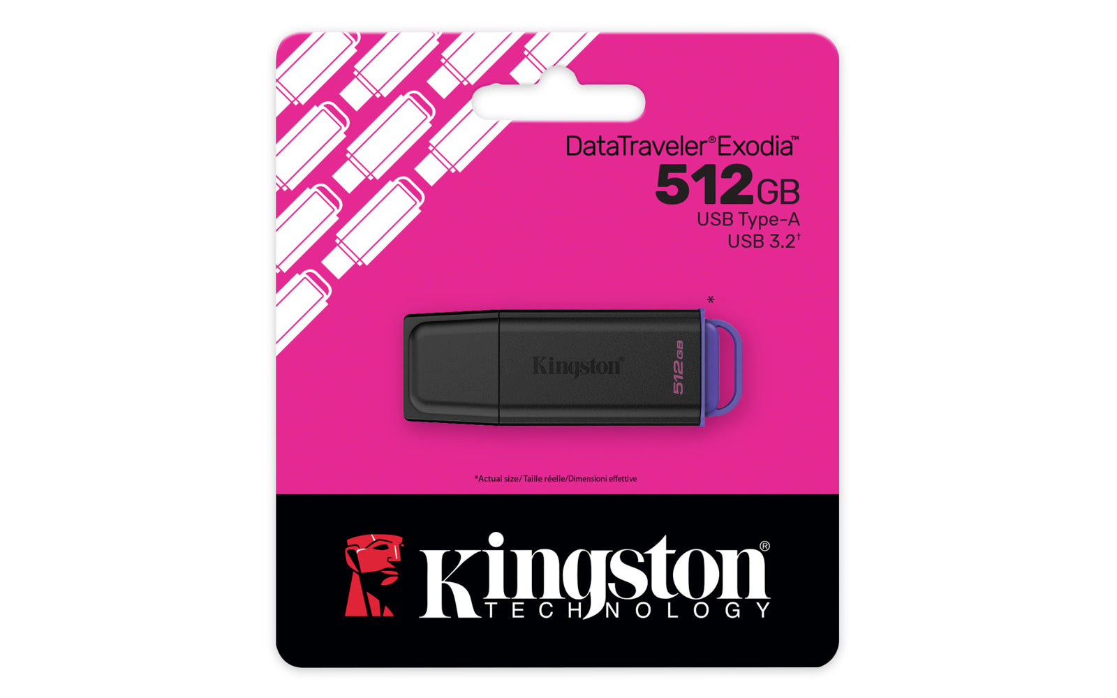 Kingston DataTraveler Exodia G2 USB-minne, 64–512 GB