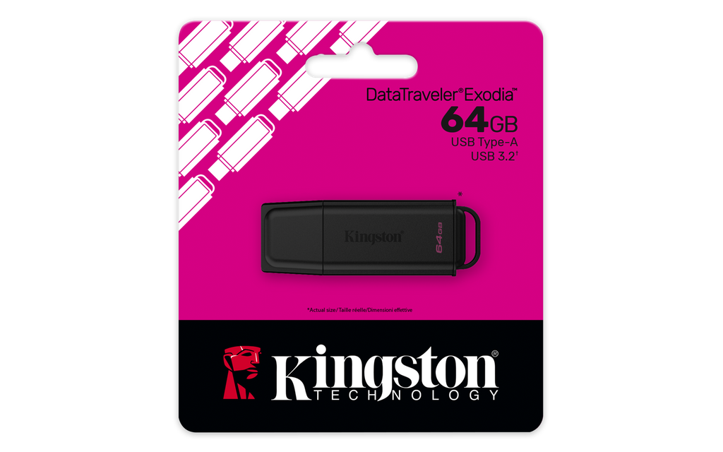 Kingston DataTraveler Exodia G2 USB-minne, 64–512 GB
