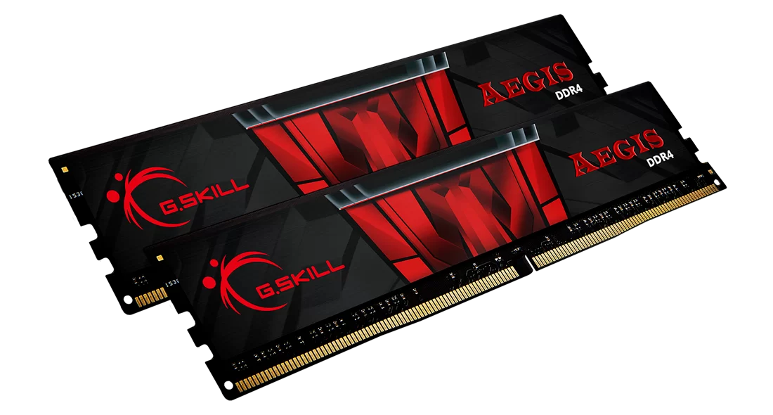 G.Skill Aegis 16GB DDR4-3200 CL16 minneskit med två 8GB-moduler