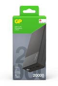 Powerbank GP m2+ 20.000mAh Grå