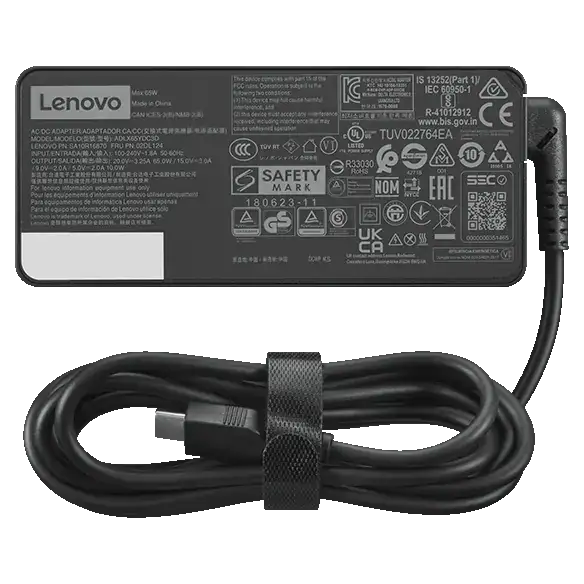 Lenovo 65W laddare till laptop USB-C