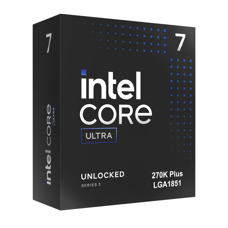 Intel Core Ultra 7 270K Plus processor för Socket LGA1851