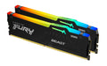 Kingston FURY Beast RGB 64GB (2x32GB) DDR5-6000 CL30 svart minneskit
